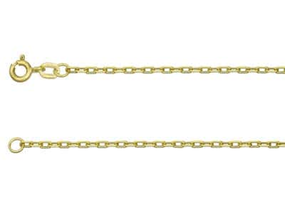 9ct Gold Square Diamond Cut Belcher Chain 2.0mm Manna Jewellers Ltd